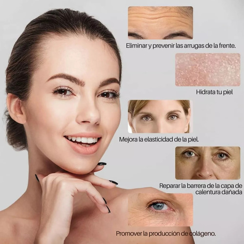 20 Parches Anti Arrugas Mascarilla Facial Colágeno Frente Tipo De Piel Normal