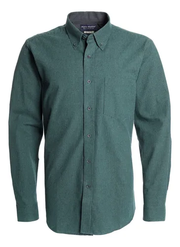 Camisa franela hombre verde deals