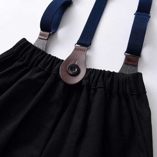 Conjunto De Vestir Corbatín Pantalón Corto 9 Meses A 5 Años