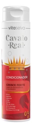 Condicionador Cresce-forte Cavalo Real 300g Lançamento Vs