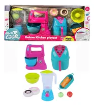 Comprar Set De Electrodomésticos Juguete Cocina Con Freidora De Aire