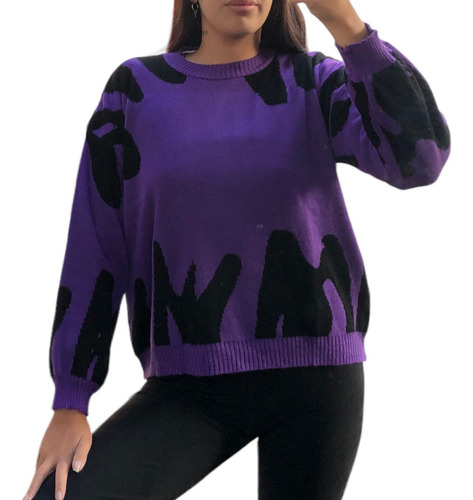 Sweater Acrilico Mujer Nueva Temporada