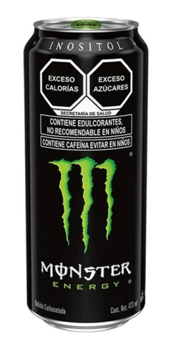 Bebida Energizante Monster Energy Verde 473 Ml