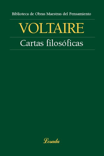 Libro Cartas Filosoficas