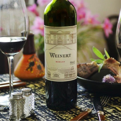 Imagen 4 de 10 de Vino Weinert Merlot Caja X 6 X 750ml.