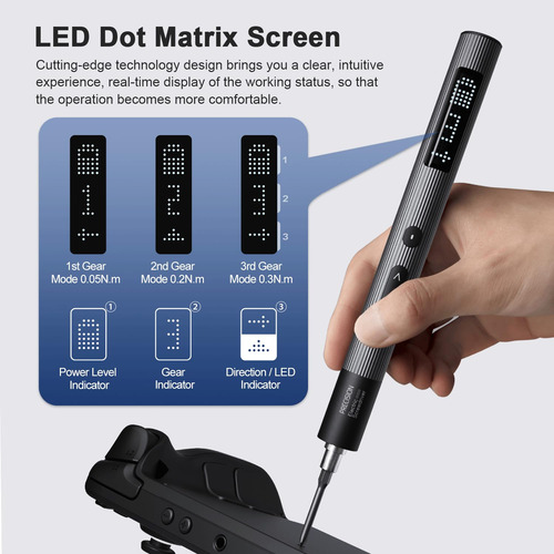 Kit De Destornilladores Eléctricos De Precisión Recargables