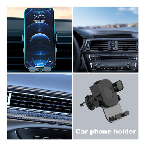 Wang Soporte De Teléfono For Ventilación De Coche Soporte