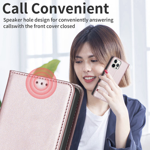 Funda Tipo Cartera Con Ranura Para Tarjetas De Piel Abatible