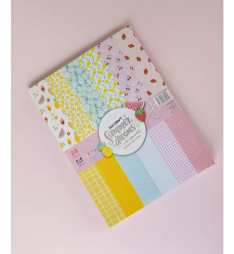 Papel Ibi Craft P/scrap 15x20 Cm 24 Hjs Summer & Dreams