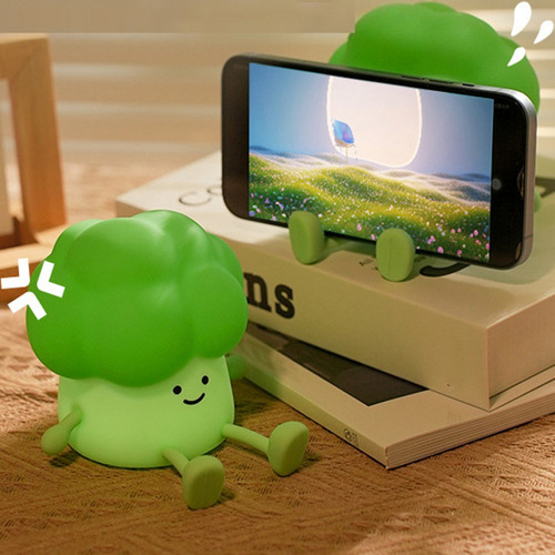 A Bonita Lámpara Led Para Dormir Con Forma De Brócoli Para