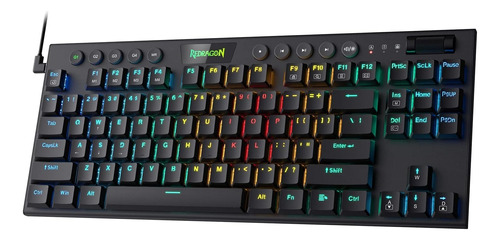 Teclado Mecanico Tkl Redragon K622 Horus Tkl Switch Rojos