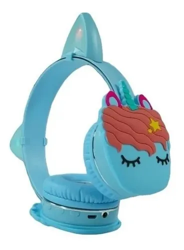 Audifonos Diadema Unicornio Para Niños Mymobile Bluetooth 2h