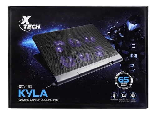 Base Enfriadora Xtech Kyla Para Laptop Gaming 6 Fan *itech