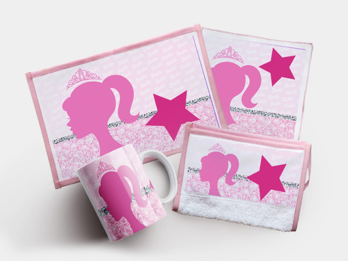 Set De Jardin Personalizado - 4 Piezas - Barbi