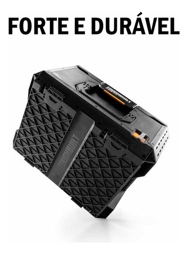 Caixa De Ferramentas Grande Toughbuilt Empilhável Reforçada
