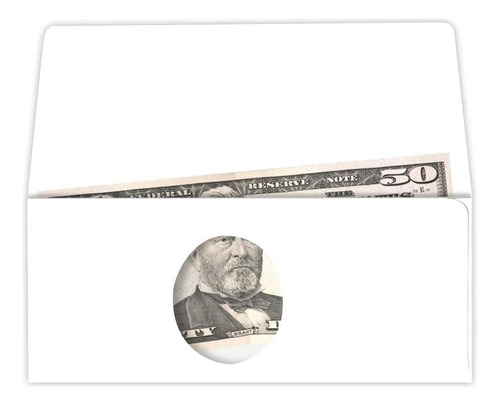 Sobres Para Monedas Navideñas | 6-1/2 X 2-7/8 | Paquete De 2