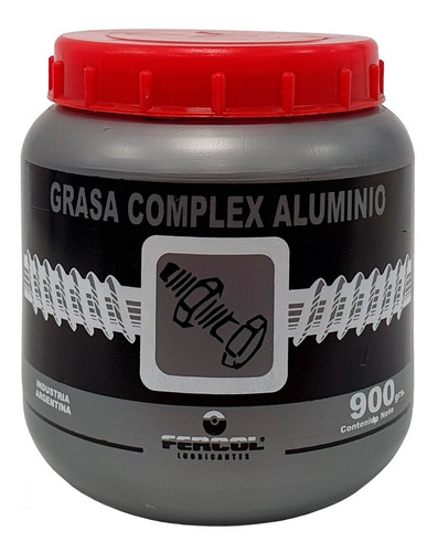 Imagen 1 de 7 de Grasa Complex Aluminio Pote 900 Gr Engrase Alta Temperatura