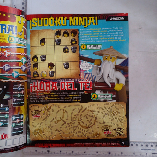 Revista Lego Ninjago Num 16 Julio 2020 (Usado)
