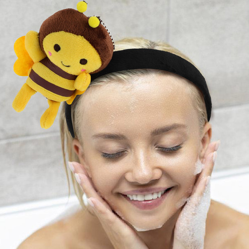 Bonita Diadema De Abeja De Peluche, Diademas Con Tentáculos