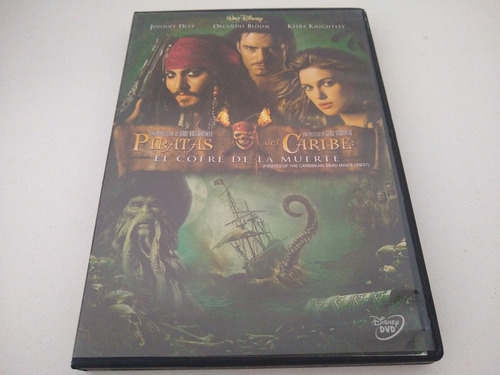 Dvd Piratas Del Caribe El Cofre De La Muerte Johnny Depp 