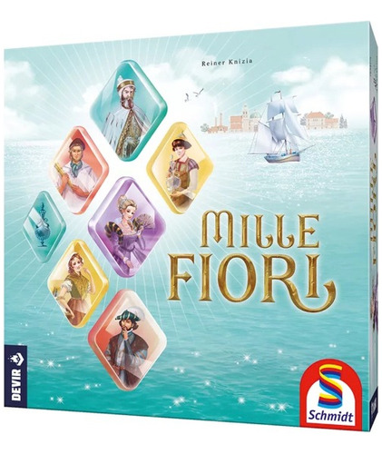 Mille Fiori Juego De Mesa (español)