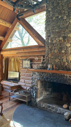 Espectacular Log House En Las Termas De Chillan.