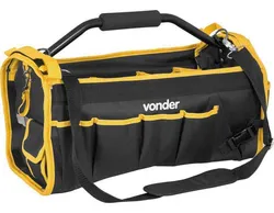 Comprar Bolsa Em Lona Para Ferramentas Com Cabo Tubular Bl004 Vonder Cor Amarelo e Preto no Mercado Livre