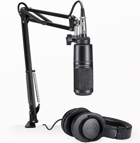 Kit Audio Technica At2020pk Streaming / Podcasting