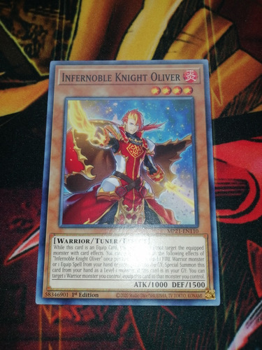 Infernoble Knight Oliver Yu-gi-oh! Original Konami