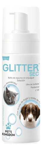 Glittersec Baño Espuma X 150ml Perros Gatos