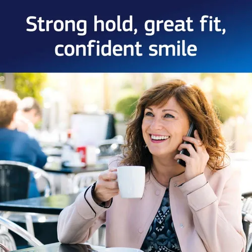 Fixodent Adhesivo En Crema Para Dentadura Con Sabor Plus