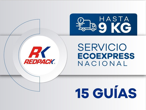 Imagen 1 de 1 de 15 Guías Prepagadas Ecoexpress Hasta 9 Kg