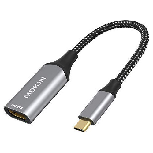 Adaptador Usb C A Hdmi 4k, Conector Tipo C A Hdmi Para Monit