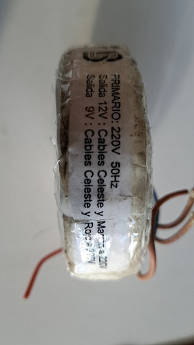 Transformador Toroidal 50w 220v A 12v (Usado)