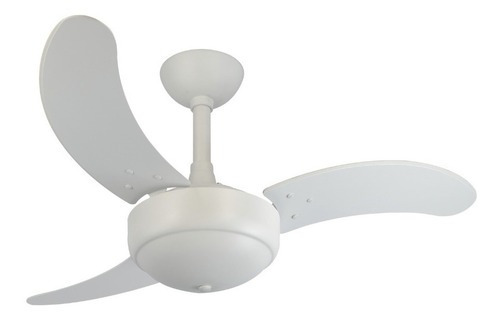 Ventilador De Teto Commerce Branco 3 Pás Mdf Branca 220v Diâmetro 104 cm Frequência 60