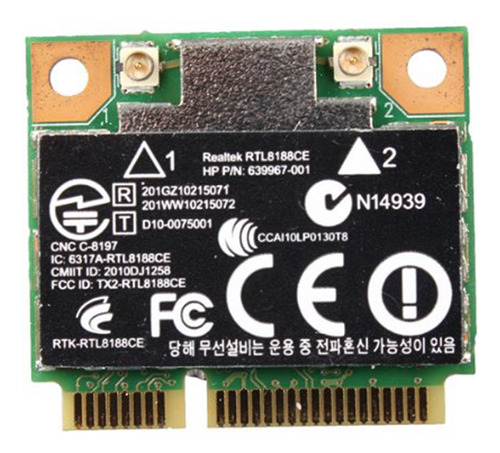 Tarjeta De Red Wifi Pci-e De 150 Mbps Para Realtek Rtl8188ce