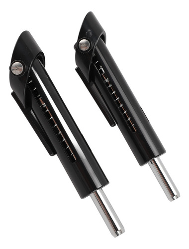 Js Pin Weight Stack, 2 Unidades, Negro, Redondo, De Acero