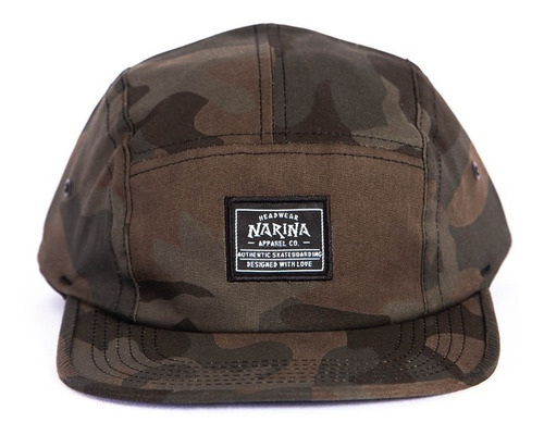 Imagem 1 de 3 de Bone Five Panel Narina Camu Strapback