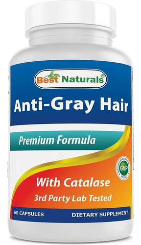 Best Naturals Anti Gray Hair 60 Ca - Unidad a $3500