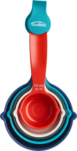 Imagen 2 de 4 de Set De 5 Tazas Medidoras Trudeau