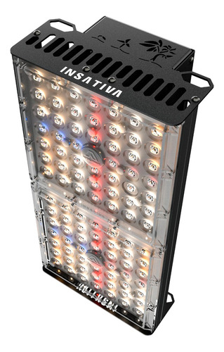 Imagen 3 de 6 de Luminaria Cultivo Led Samsung 100x100 200/500w Insativa E2