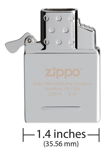 Encendedor Zippo Modelo 65827 Gas Inserto Doble Llama