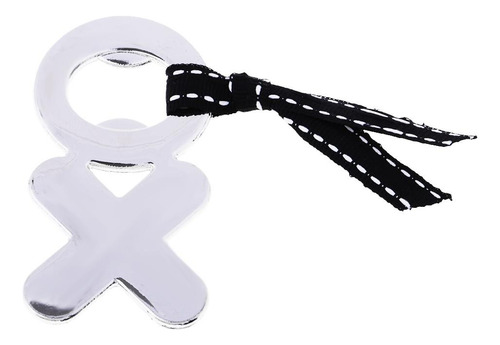 Abrebotellas De Plata Europeo Forma De Xo Creativa Para