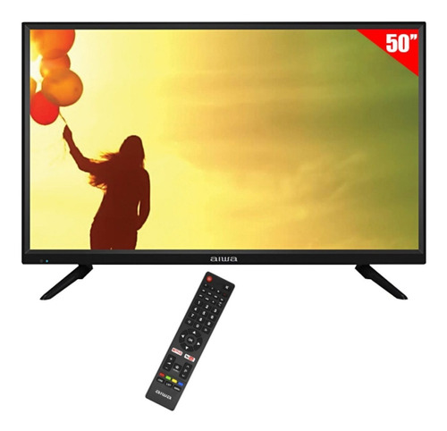 Televisión Aiwa 50'' Tv Smart Led 4k Hd Netflix Prime Alta