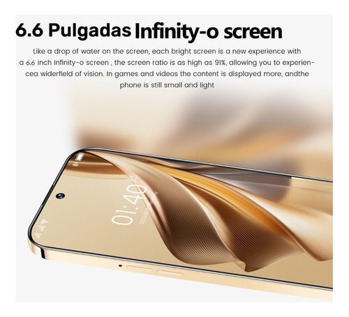 Teléfono Inteligente Reno10 Pro Neoman 6.53 Pulgadas, Doble Sim Android Smartphone 16gb