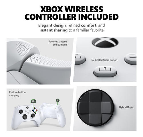 Consola De Juegos Xbox Series S Starter Bundle 512gb Ssd