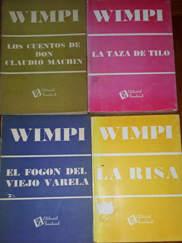 Lote X 4 Libros De Wimpi