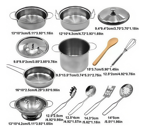 Set De Juego De Simulación De Cocina Y Repostería Para Niños