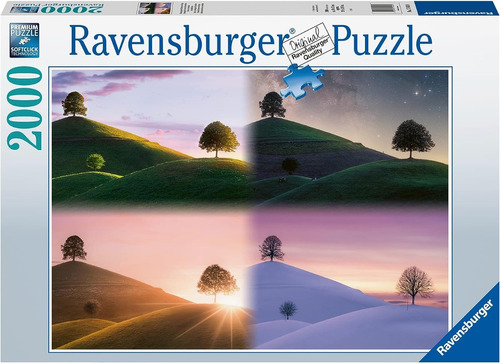 Rompecabezas Puzzle 2000 Árboles Atmosféricos Ravensburger