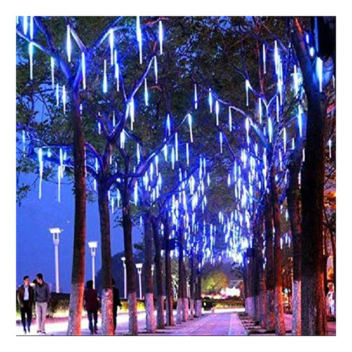 Led Meteor Shower Rain Lights 30cm 8 Tubes 192 Leds Lyfb8